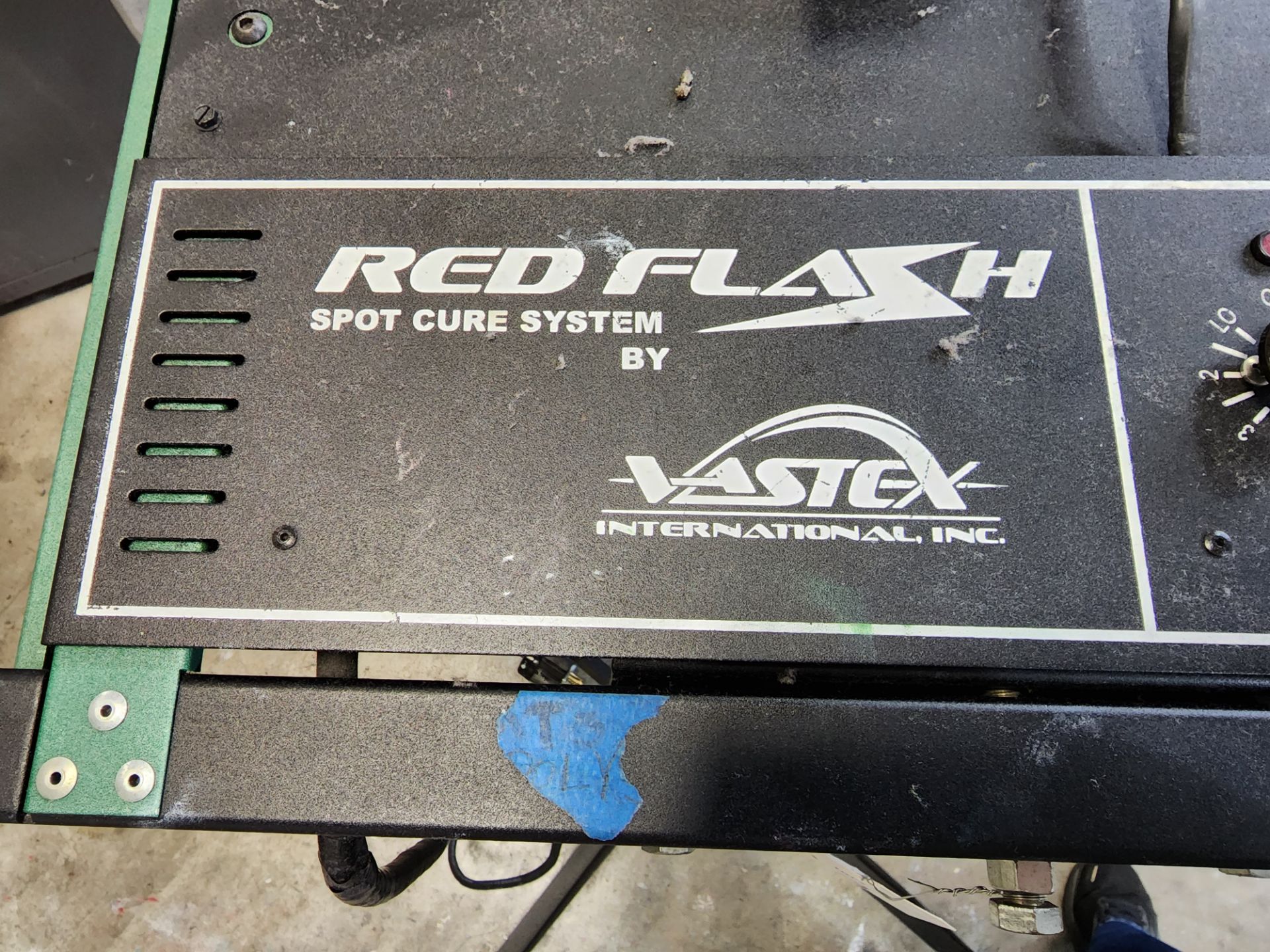 Vastex Model R18-HO Red Flash Spot Cure, S/N VTX-010220 (2012) - Image 4 of 5