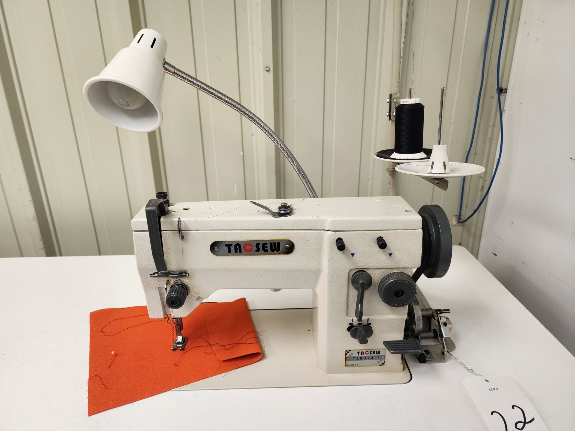 Tacsew Model T20U73-1 Commercial Sewing Machine, S/N 15031107 - Image 2 of 4