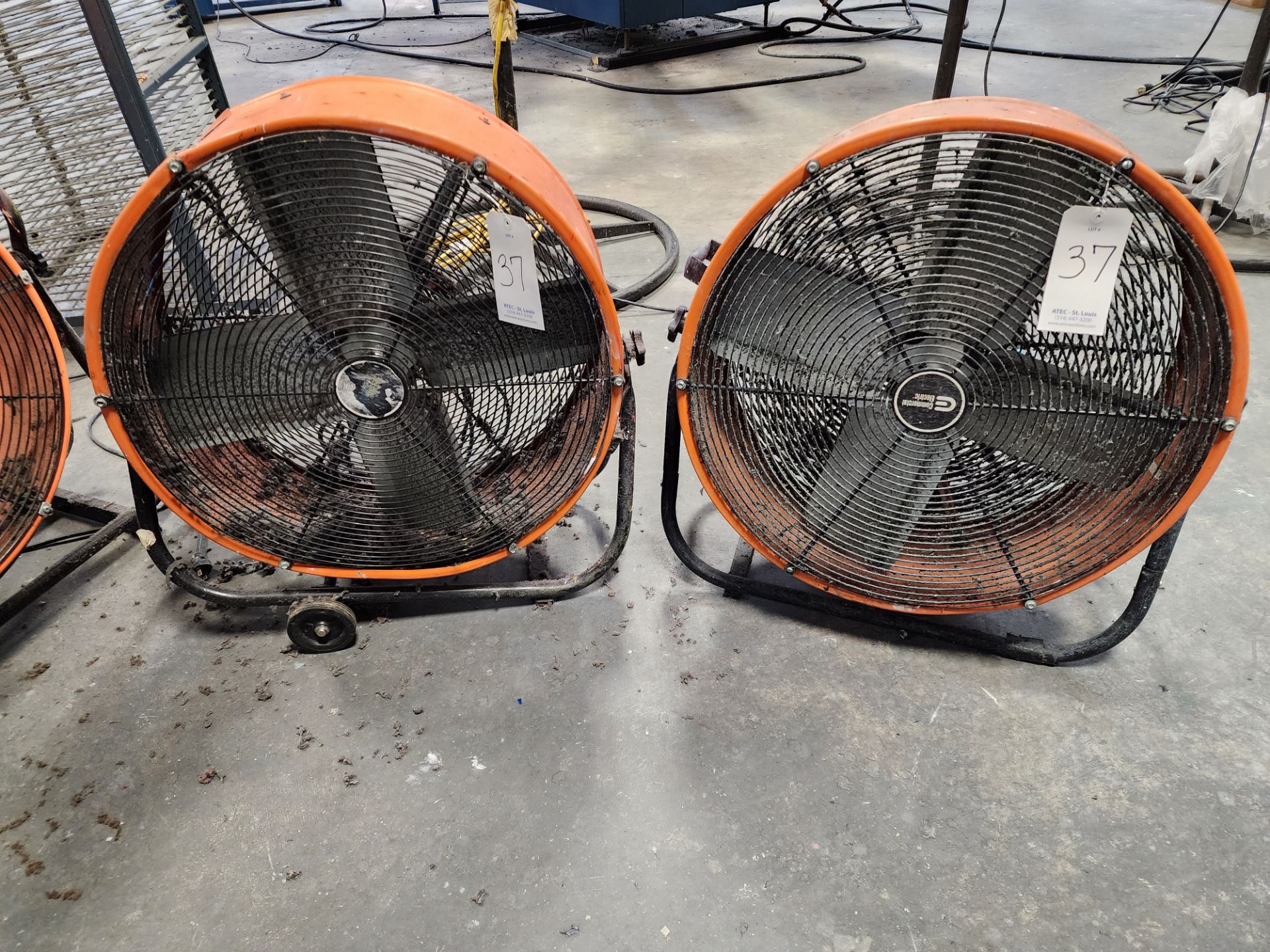 (5) 24" Floor Fans - Image 2 of 2