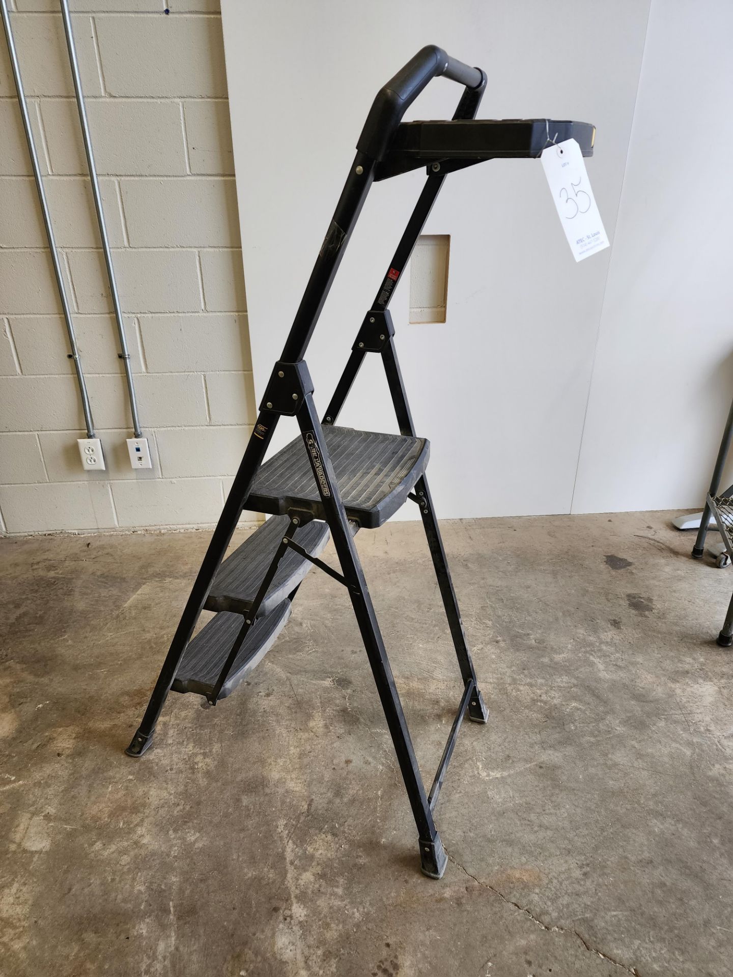 Gorilla 3-Step Ladder, 600-Lb Capacity (Type IA)