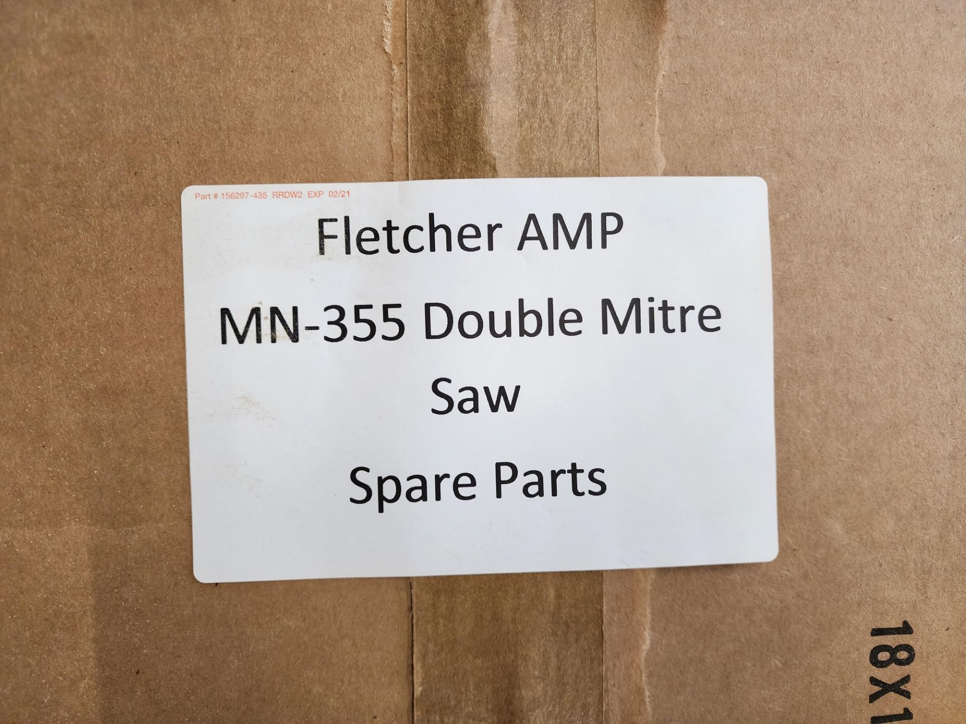 Fletcher AMP Model MN-355 Heavy Duty Double Miter Saw - Image 11 of 12