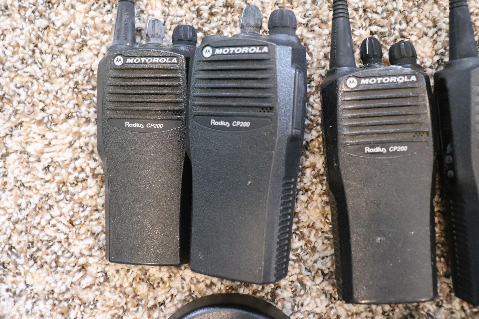 Box lot of six Motorola Two-Way Radios, model Radius CP200, comes with three charging stands - Image 3 of 5