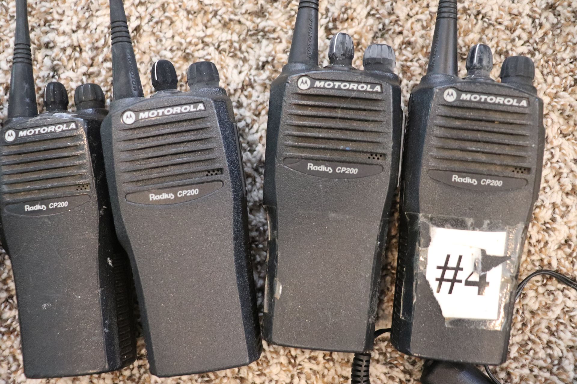 Box lot of six Motorola Two-Way Radios, model Radius CP200, comes with three charging stands - Image 2 of 5