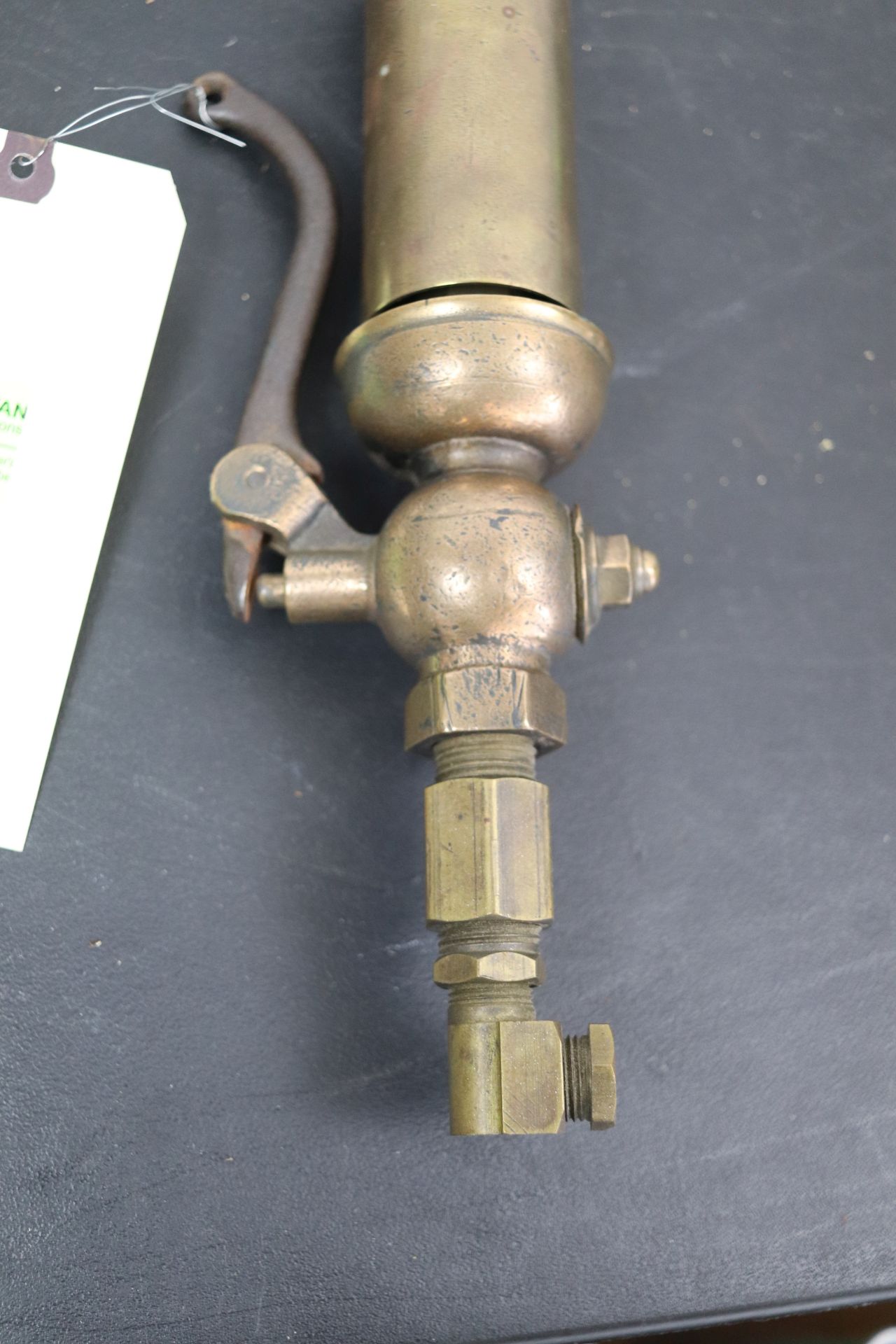 Buckeye Brass Works Dayton Ohio steam whistle, approximately 11" - Image 2 of 5