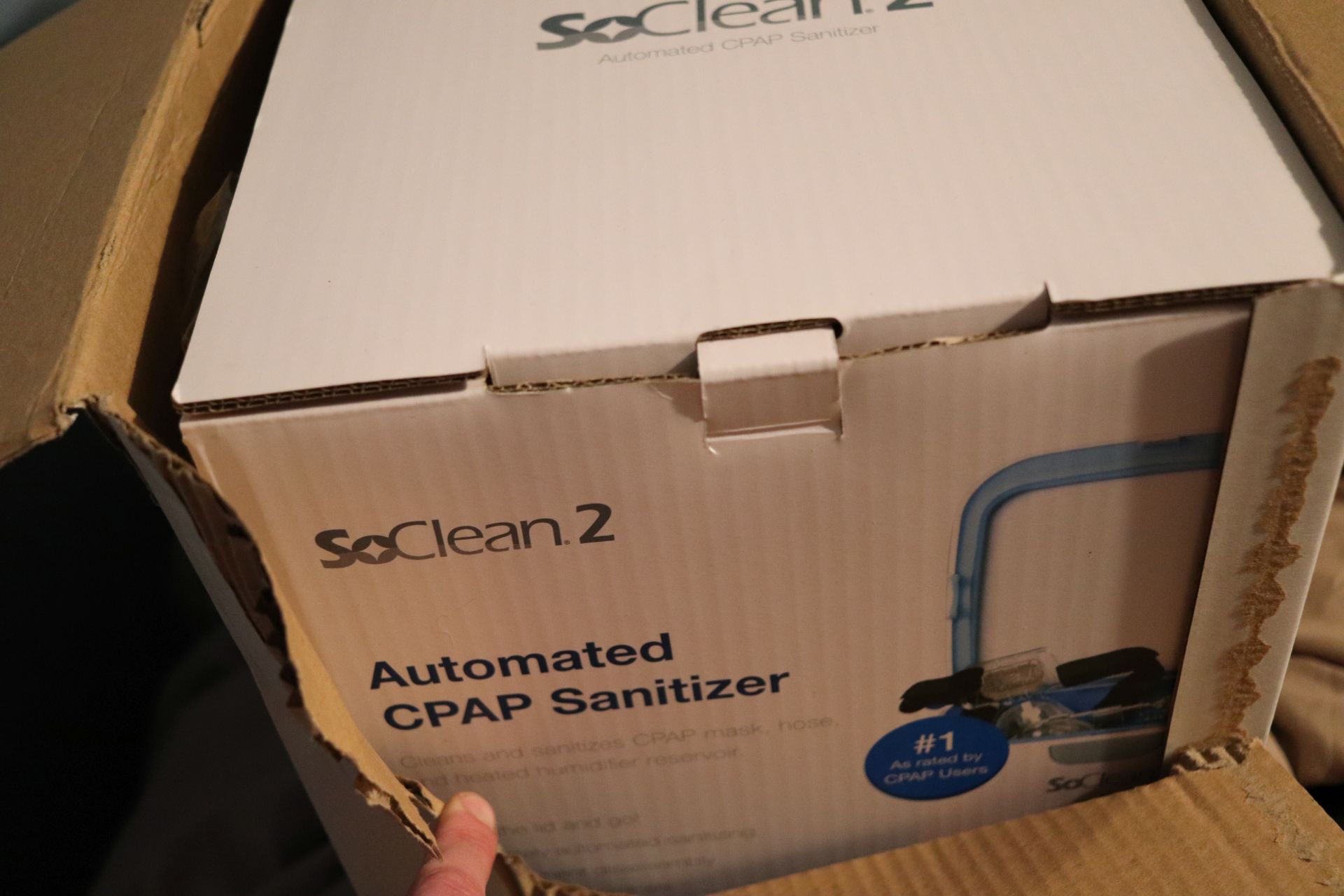 Respironics REMstar Pro CPAP Machine with Soclean 2 Automated CPAP Sanitizer - Image 7 of 7