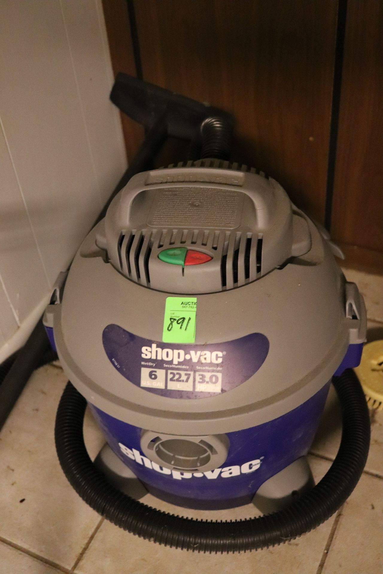 Six-gallon shop vac by Shop Vac