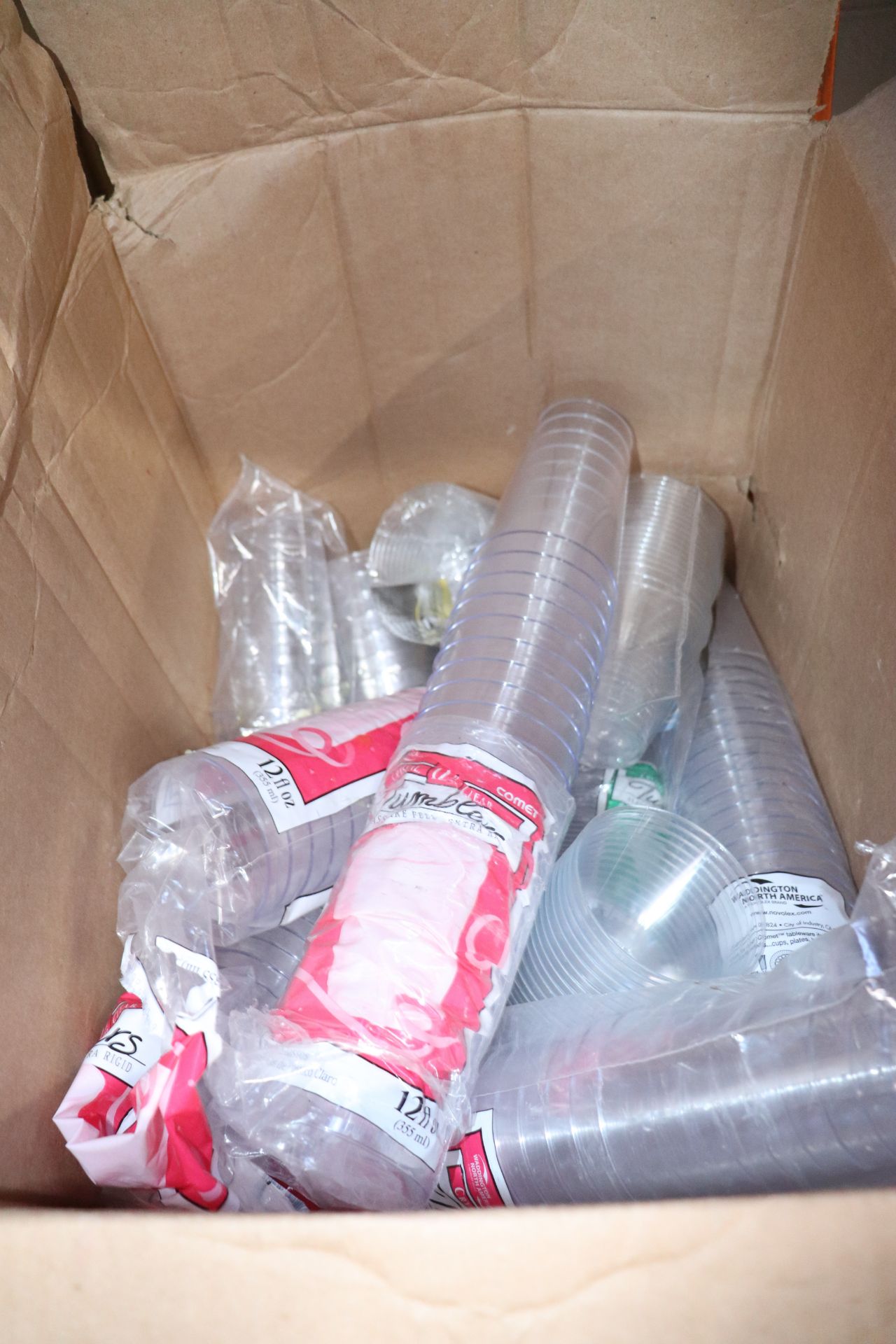 Three boxes of 12-ounce smooth wall tumblers, plastic - Image 2 of 2