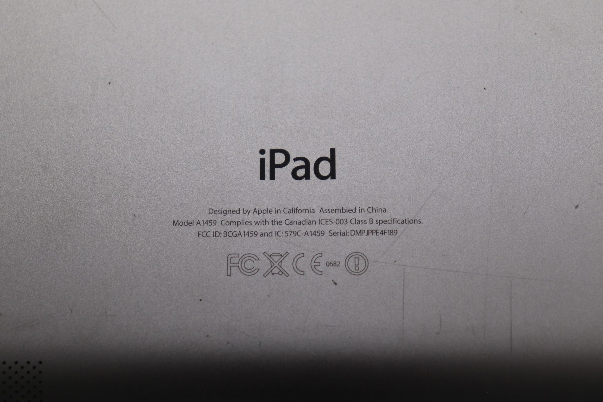 Apple iPad, model A1459 - Image 4 of 4