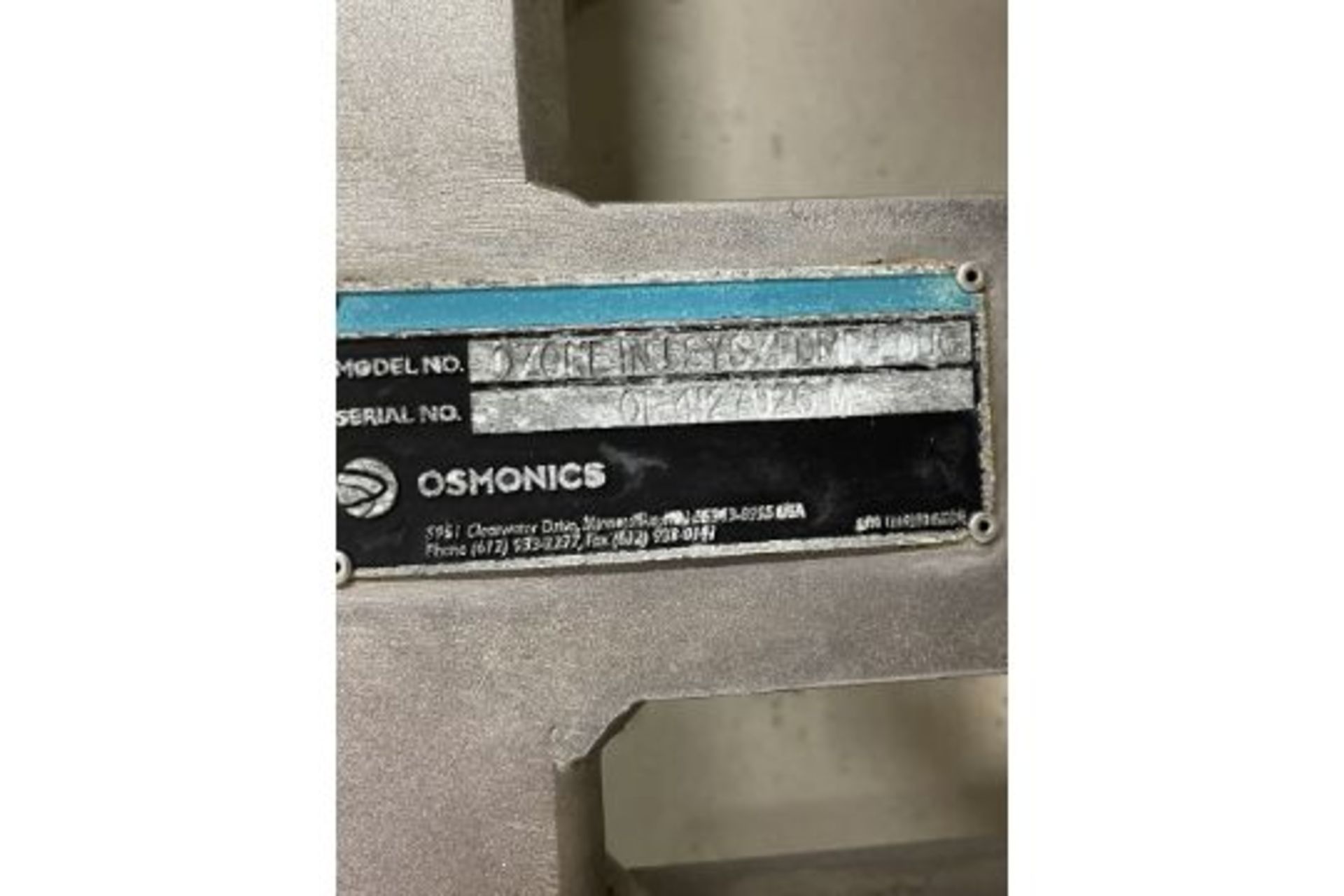 GE Osmonics Ozone Injection Pump Skid - Image 2 of 4