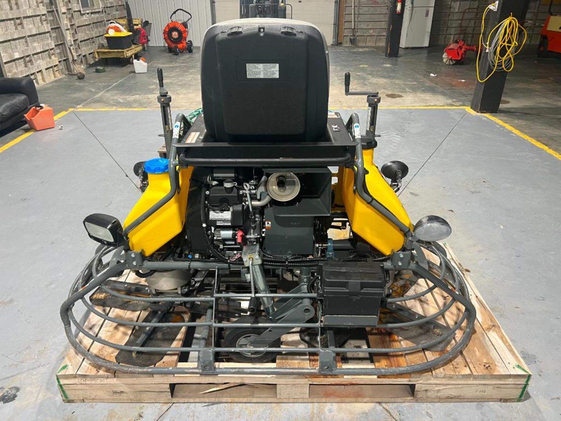 2018 36" Wacker Neuson CRT36-26A Ride On Trowel, Serial #BI02023447, Hours 89, Honda Air-cooled two- - Image 13 of 13