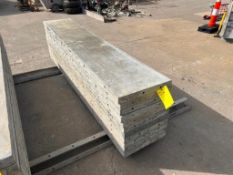 (11) 18" x 8' Smooth Wall Ties Aluminum Concrete Forms, 8" Hole Pattern. Located in Mt. Pleasant, IA