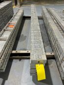 (6) NEW 6" x 8' Vertibrick Wall Ties Aluminum Concrete Forms, 6-12 Hole Pattern. Located in Mt. Plea