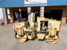 Ingersoll Rand DD-23 Smooth Drum Roller, Product ID #6233 S, 39" Drum, Deutz Engine. Located in Mt.