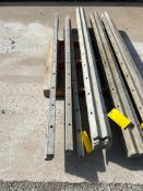 (3) 2" x 8', (4) 1" x 8' & (4) 1/2" x 8 ' Fillers Wall Ties Aluminum Concrete Forms, 8 Hole Pattern.