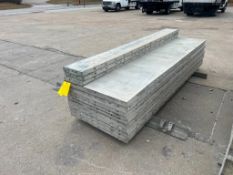 (10) 36" x 10' & (3) 12" x 10' Smooth Precise Aluminum Concrete Forms, 8" Hole Pattern. Located in M