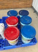 Partial Buckets Brickform Color Hardener Various Colors & Antique Release. Located in Mt. Pleasant,