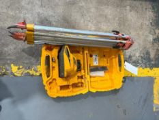 2013 Trimble LL300 Self Leveling Rotary Laser, Serial #13523195 with case and Tri Pod. Located in Mt