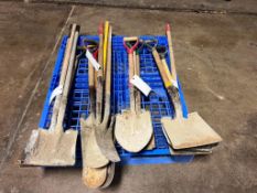 (4) Square Point Shovels. Located in Mt. Pleasant, IA