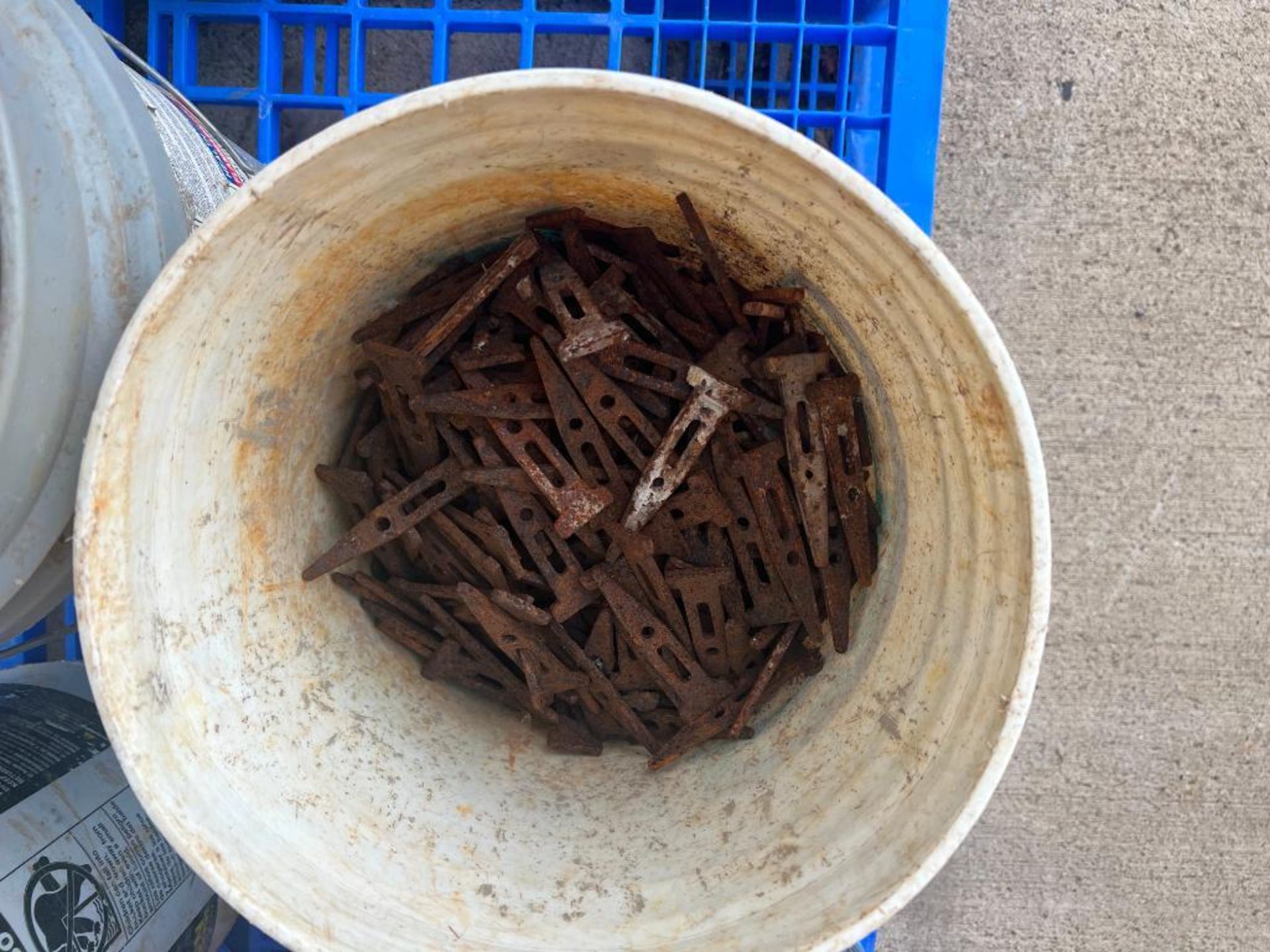 Bucket Wedge Bolts. Approximately 500 Bucket. Located in Mt. Pleasant, IA
