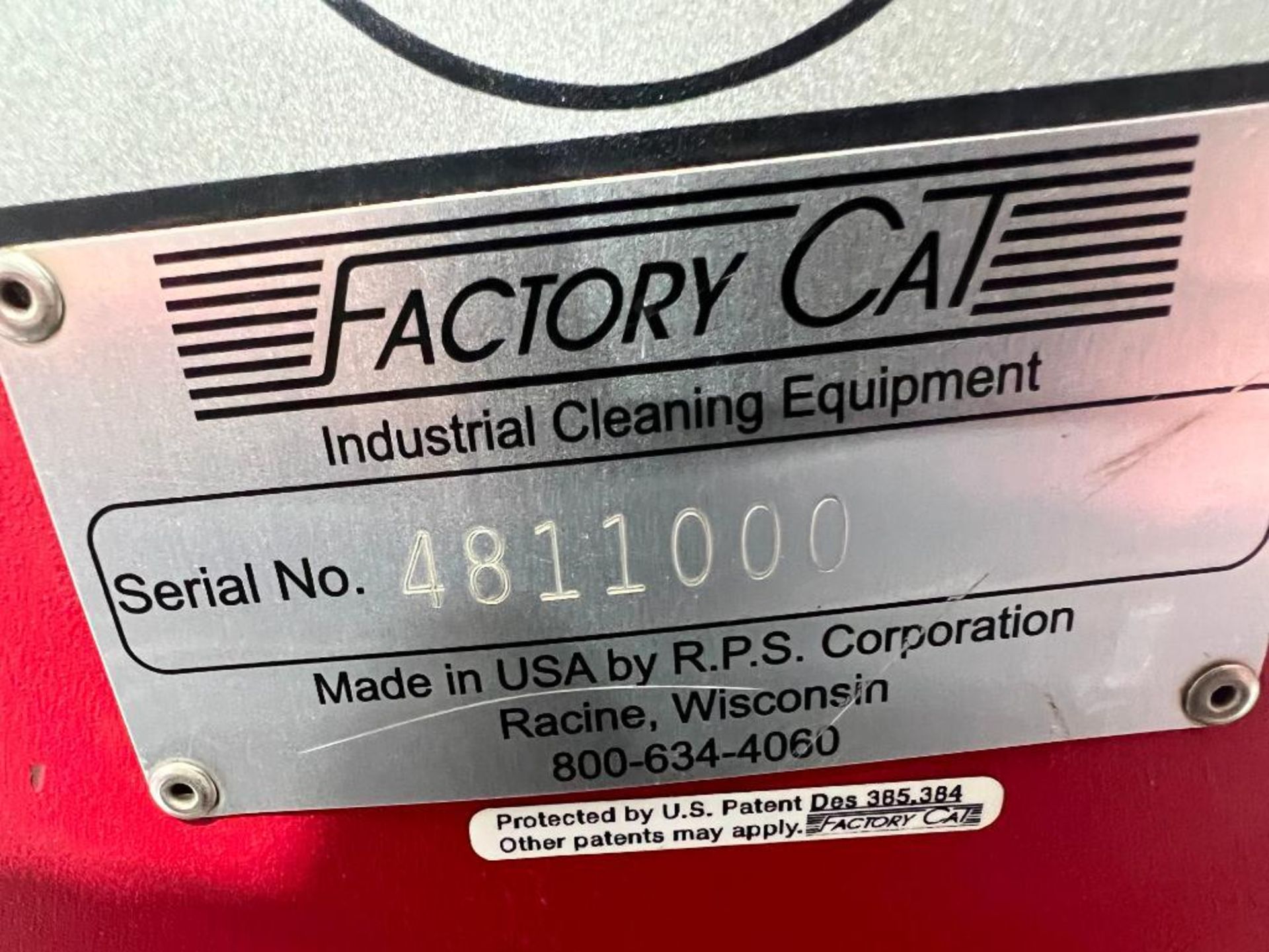 Factory Cat Model 48 Sweeper, Serial #4811000, 24 V. Located in Mt. Pleasant, IA - Bild 5 aus 11