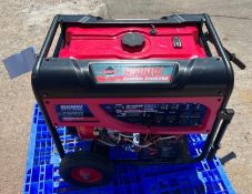 2013 Smarter Tools GP-9500EB Gasoline Generator, 9500W/7500W, Model #STGP-9500EB, Serial #GPE9500116