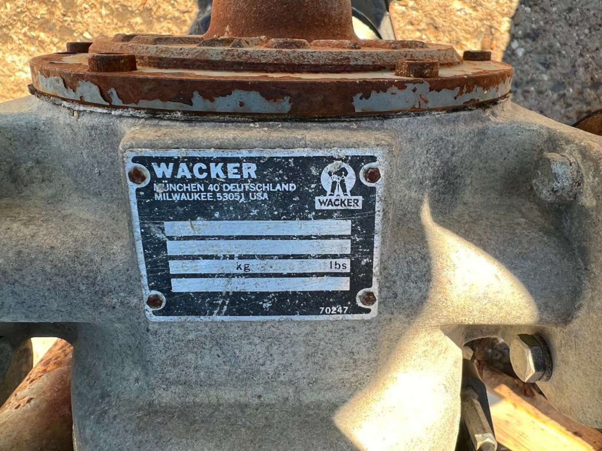 (2) Wacker Tamper Parts. Located in Mt. Pleasant, Iowa - Image 4 of 6