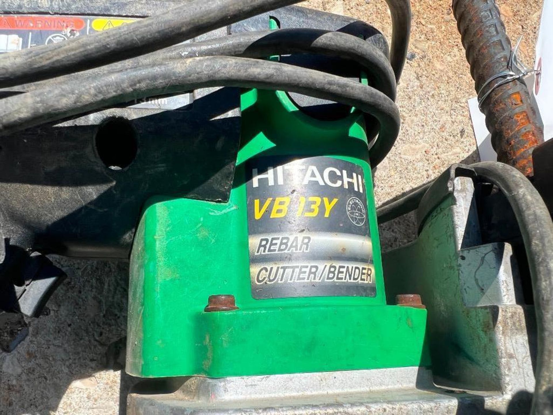Hitachi VB13Y 1/2 Inch Rebar Cutter/Bender. Located in Mt. Pleasant, IA - Image 3 of 4