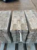 (10) NEW 26" x 1' Precise Textured Brick Aluminum Concrete Forms, 6-12 Hole Pattern. Located in Mt.