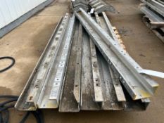 (7) 4" x 6" x 8' Full ISC Nominal Smooth Wall Ties Aluminum Concrete Forms, 6-12 Hole Pattern. Locat