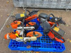 (3) Husqvarna Concrete Saws, Model K970, Model K960 & K760, (2) Stihl TS350 Super Concrete Saws. Loc