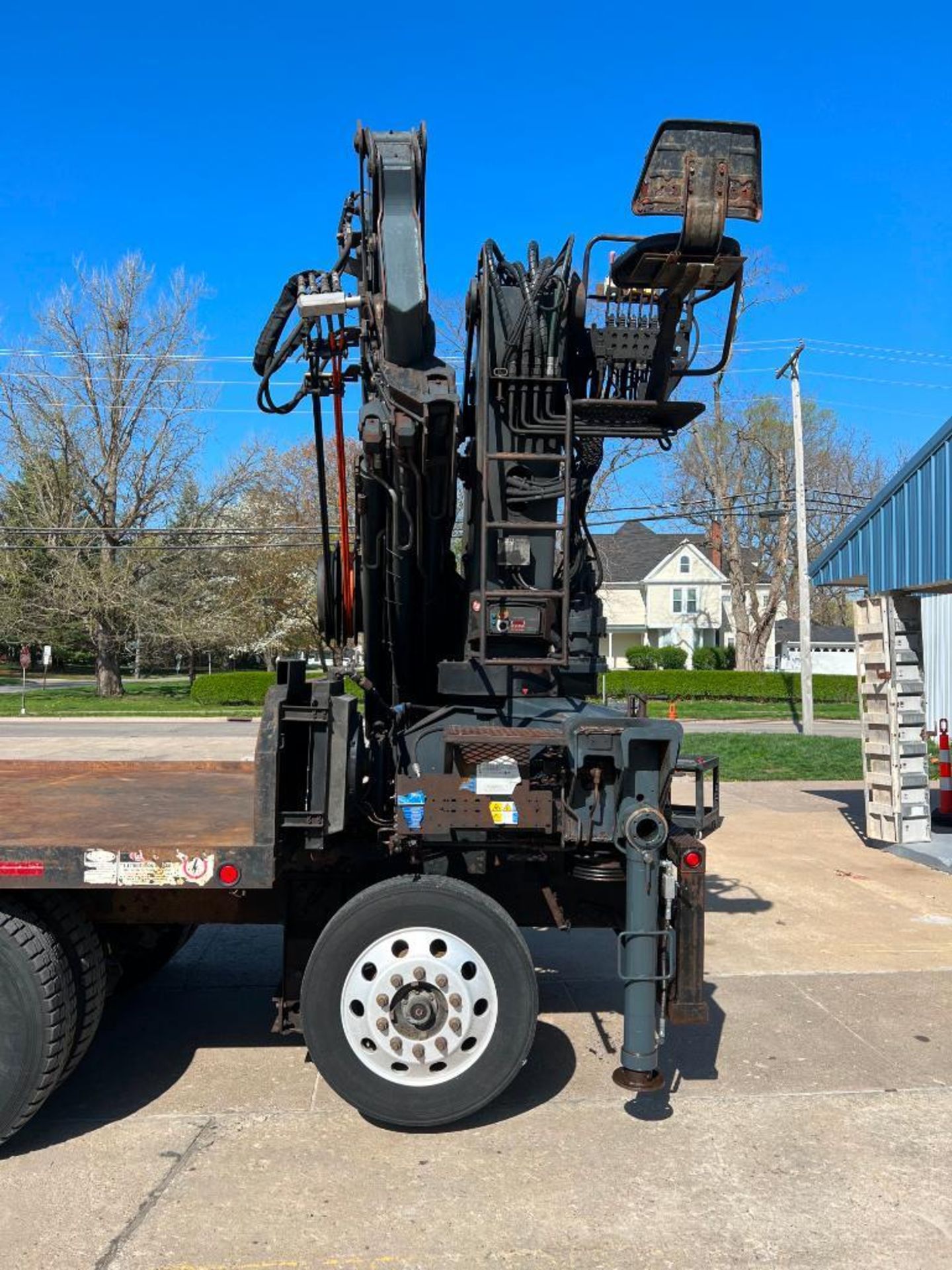 2015 Navistar International 5900i, PayStar 5000- Series Knuckle Boom Truck, VIN #3HTNUAPT2FN699988, - Image 46 of 62