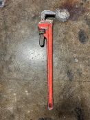 Rigid 36" pipe wrench