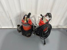 (2) MultiQuip submersible pump