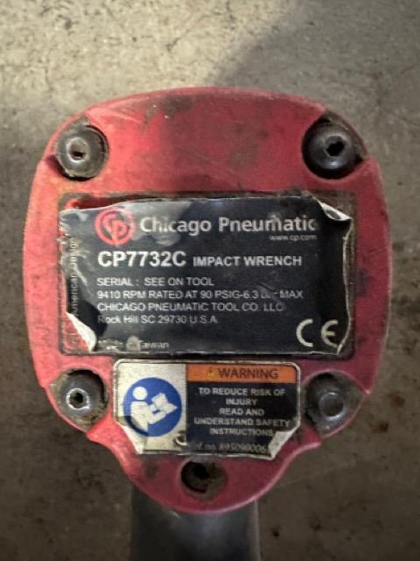 (1) Earthquake 1/2" air impact wrench, (1) Chicago Electric 1/2" electric impact wrench, (1) Chicago - Image 11 of 11