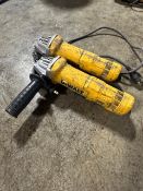 (2) DeWalt DWE402 4-1/2" angle grinder