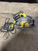 DeWalt DCS575 7-1/4" cordless circular saw with bag and charger, battery not included