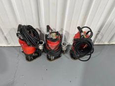 (3) MultiQuip submersible pump