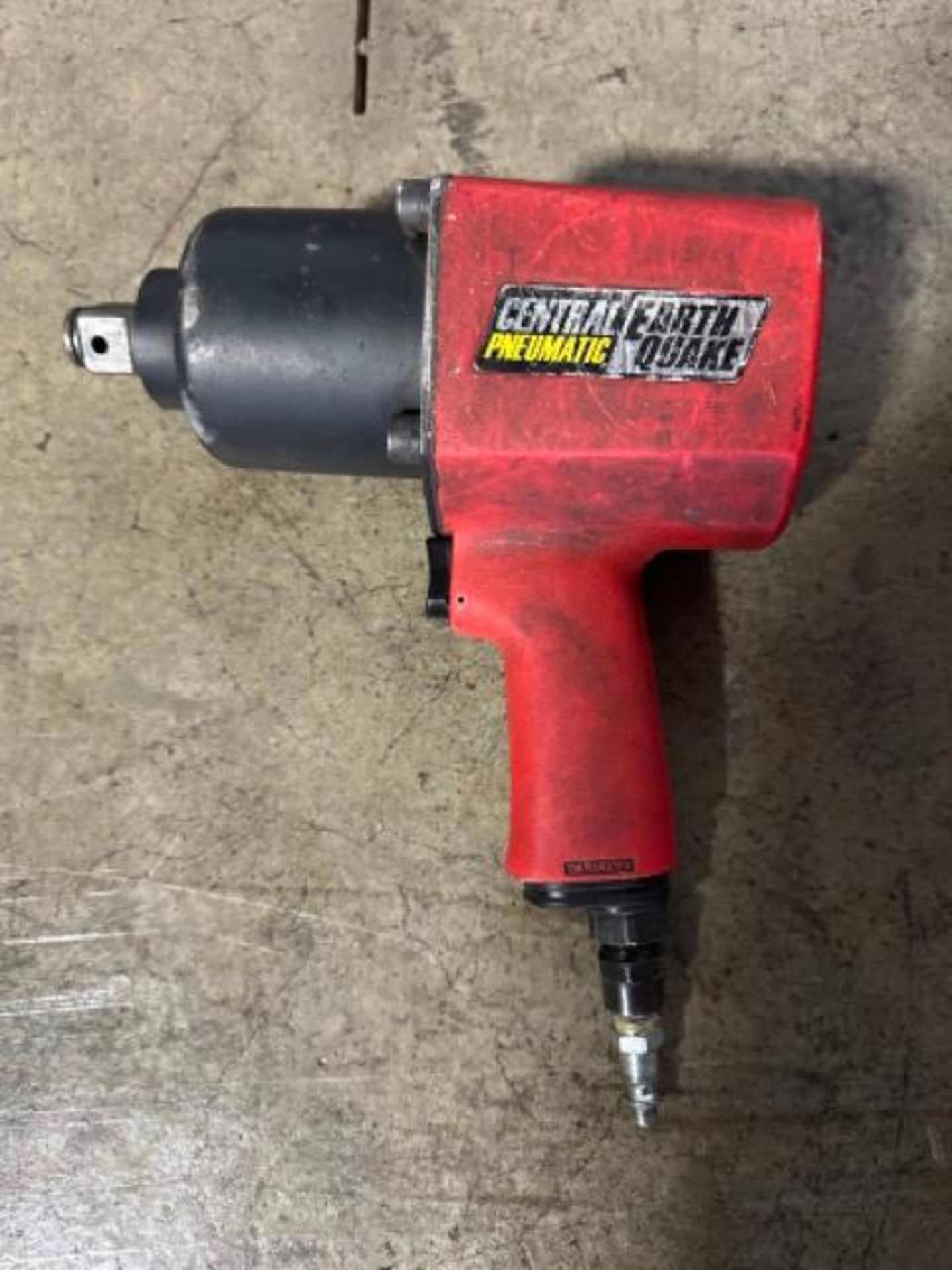 (1) Earthquake 1/2" air impact wrench, (1) Chicago Electric 1/2" electric impact wrench, (1) Chicago - Image 3 of 11