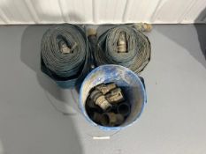 discharge hose and couplings