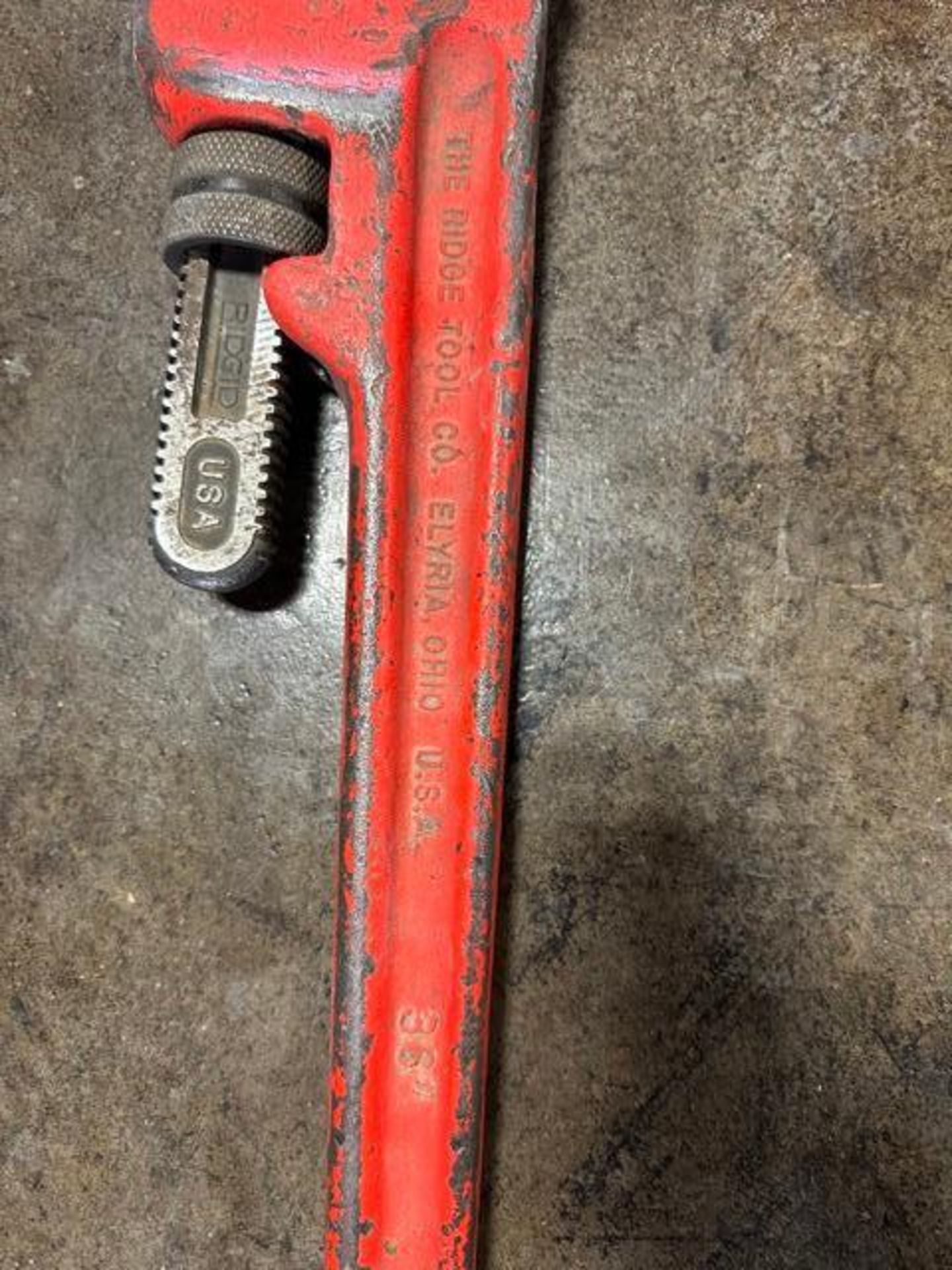 Rigid 36" pipe wrench - Image 3 of 3