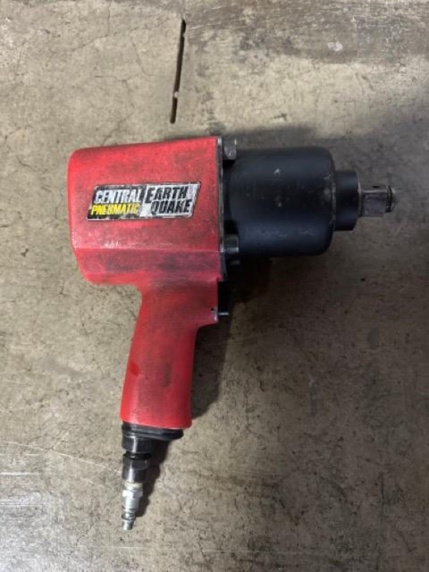 (1) Earthquake 1/2" air impact wrench, (1) Chicago Electric 1/2" electric impact wrench, (1) Chicago - Image 2 of 11