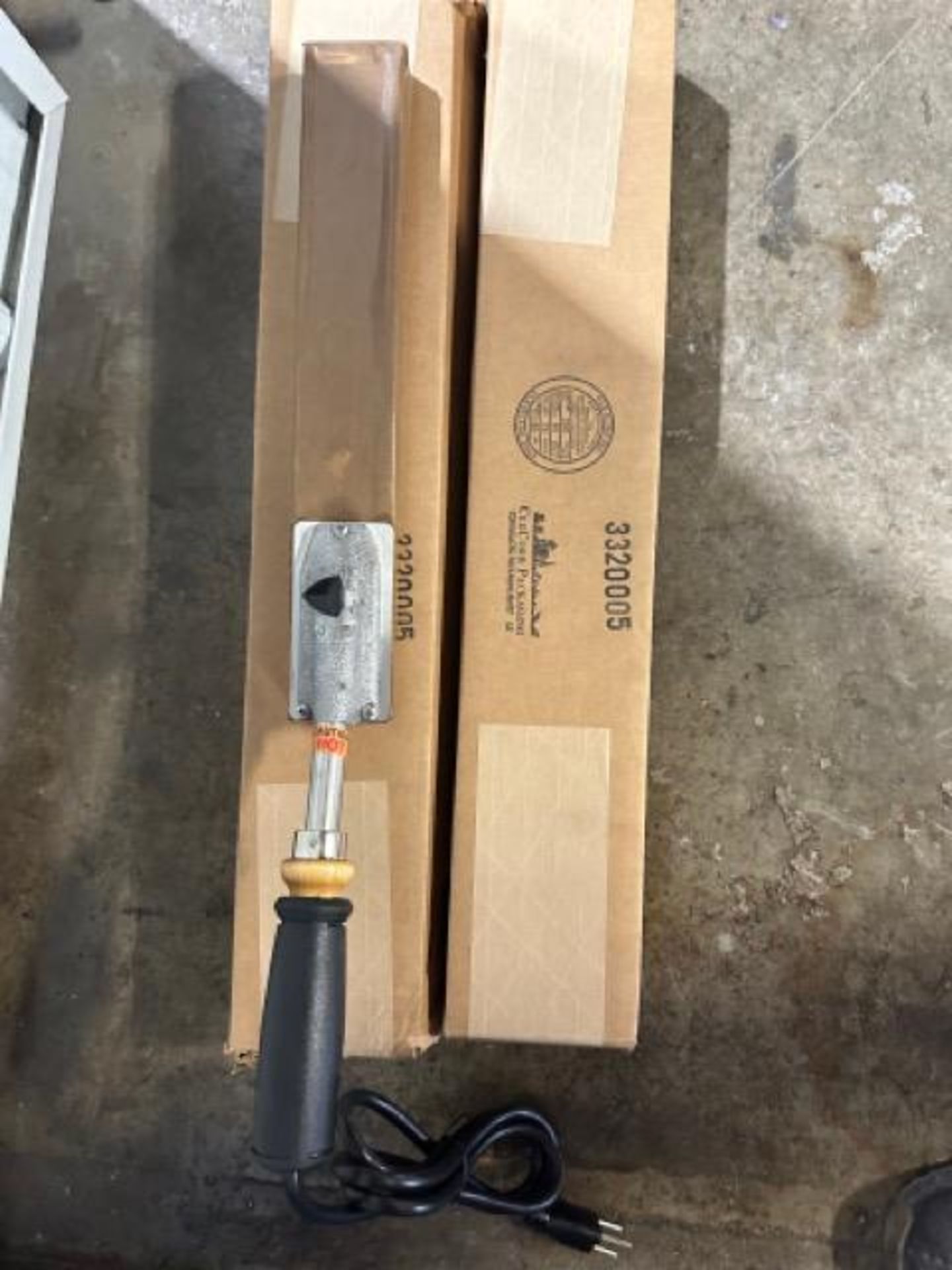 (2) NEW 2" x 14" waterstop splicing iron - Image 2 of 3