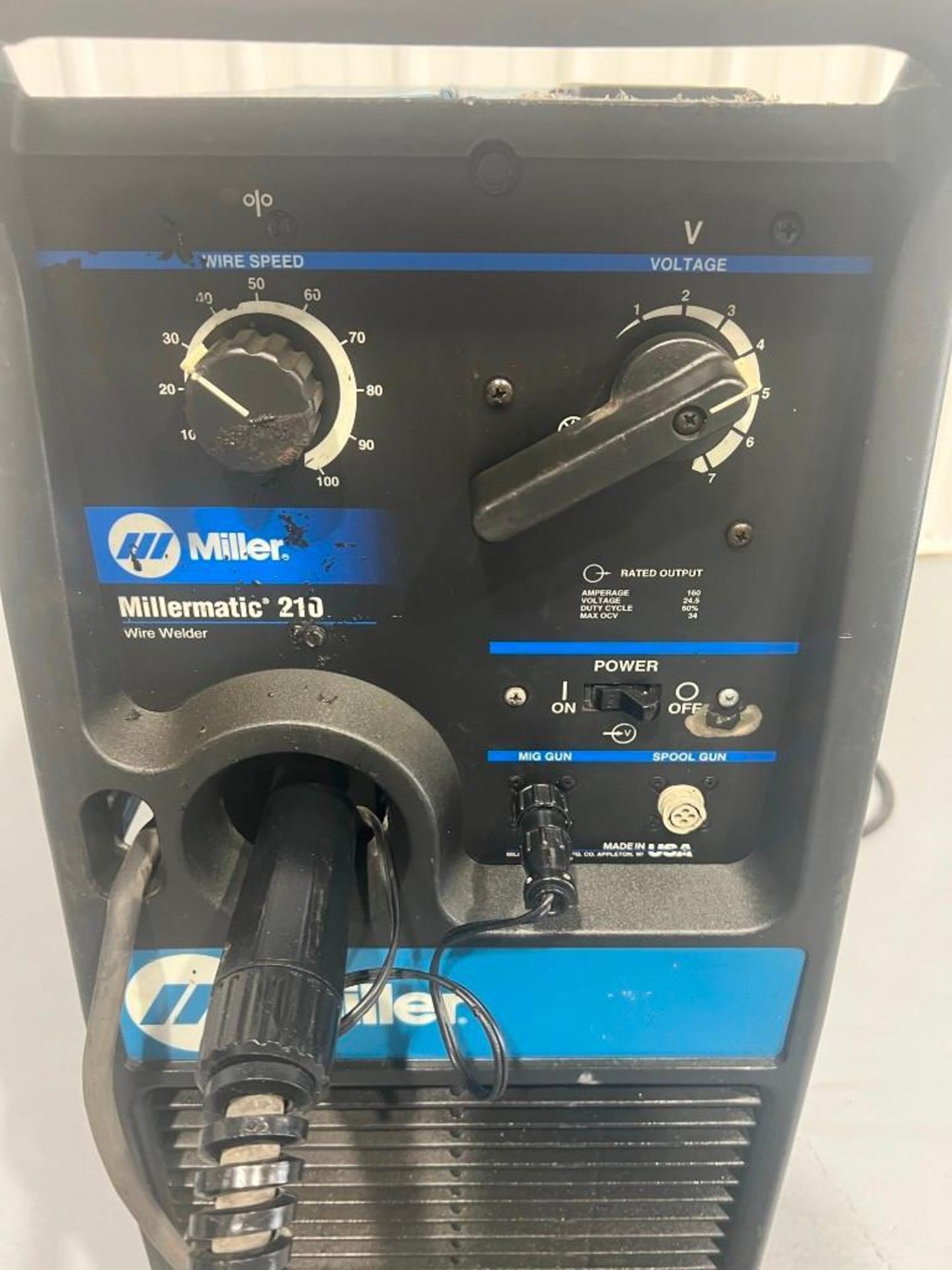 Miller Millermatic 210 wire welder, located in Mt. Pleasant, IA. - Image 4 of 6