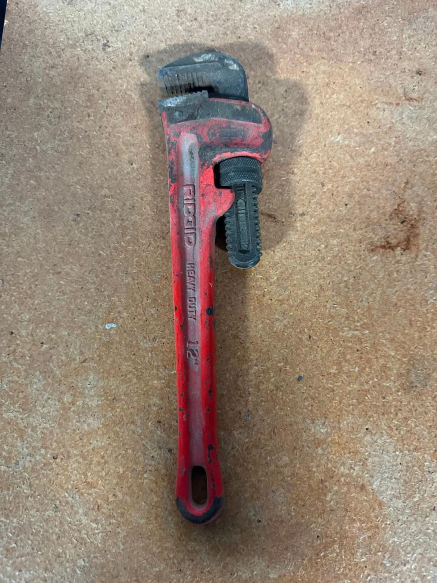 (1) Ridgid 14" pipe wrench, (1) Ridgid 12" pipe wrench, located in Mt. Pleasant, IA. - Image 3 of 3