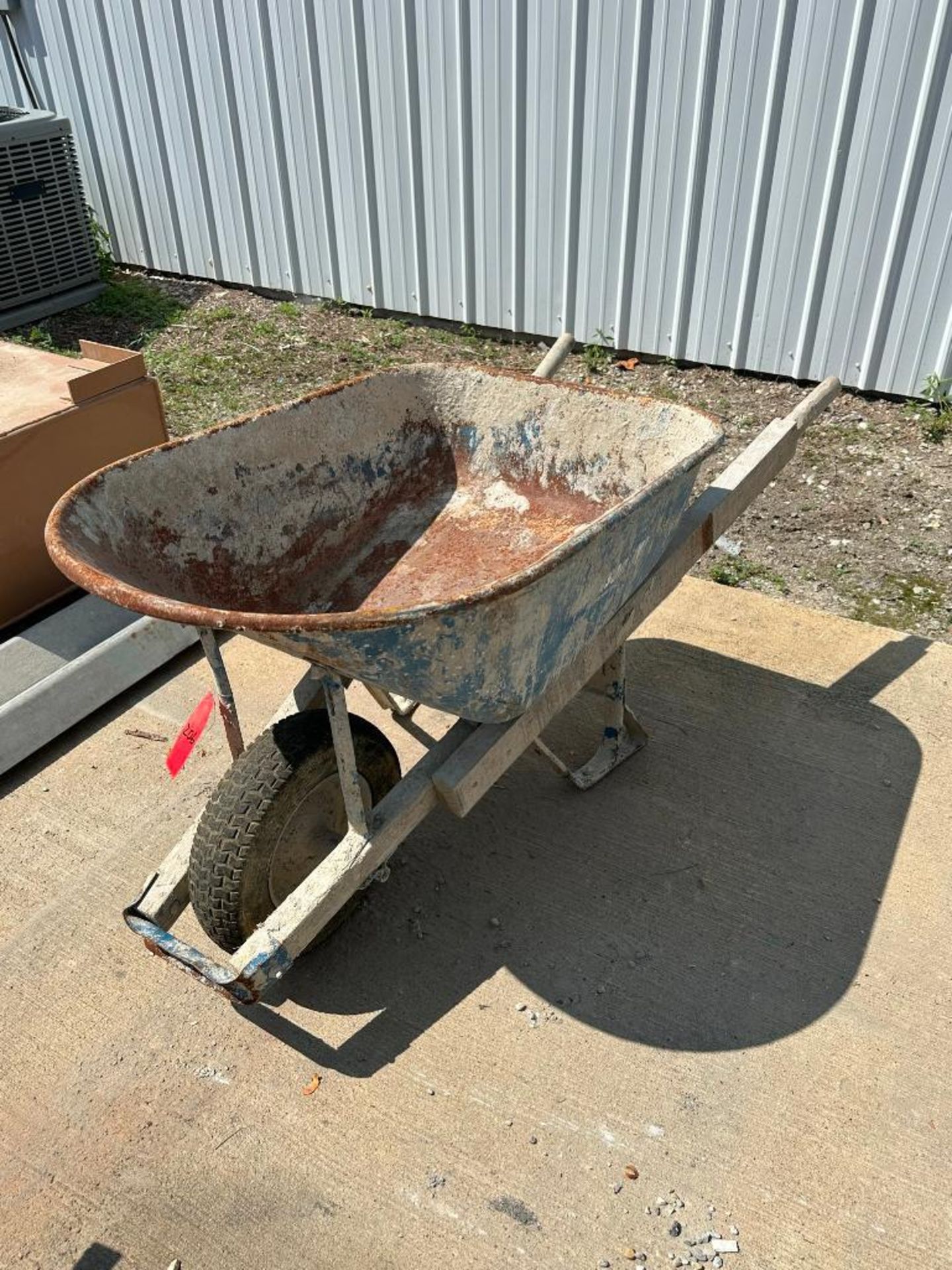 Jackson 6 cubic ft steel wheelbarrow with wood handle, located in Mt. Pleasant, IA. - Image 3 of 3