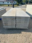 (24) 2' x 12' Wall-Ties aluminum concrete forms, smooth, 6-12 hole pattern, located in Mt. Pleasant,