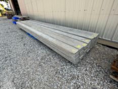 (7) 1" x 6" x 16' aluminum waler boards, located in Mt. Pleasant, IA.
