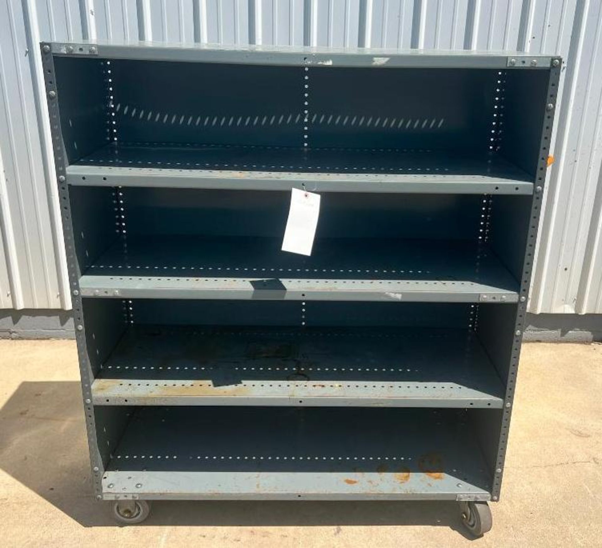 (3) metal cart with wheel casters, 48" x 46" x 18", located in Mt. Pleasant, IA. - Image 4 of 8