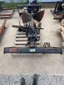 John Deere skid steer auger attachment PA30 with (1) 16" auger bit, (1) 36" auger bit, located in