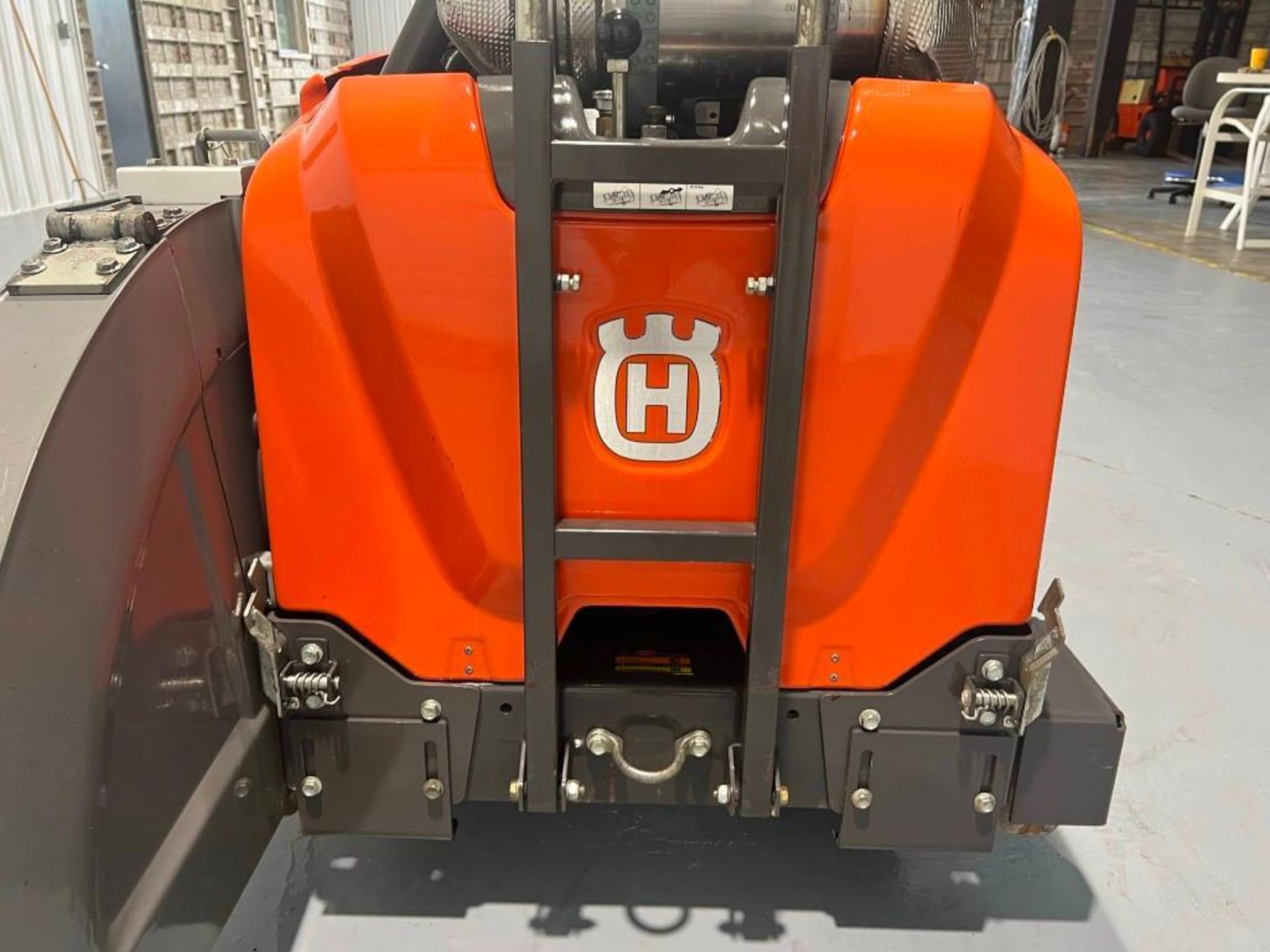 2018 Husqvarna FS7000D walk-behind concrete saw, T4, 42" 3-SP, 122 Hours, located in Mt. Pleasant, - Image 12 of 15